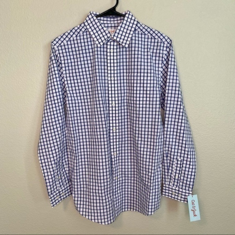 🛍️ NWT Boys' Long Sleeve Button Down Shirt
